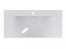 Раковина для ванної кімнати Miraggio Fly 1000 Miramarble білий 0000733