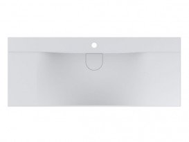 Раковина для ванной Miraggio Fly 1200 литой мрамор Miramarble белый матовый 0000689