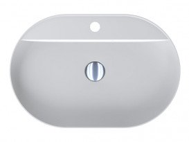 Раковина для ванної Miraggio France 60х40 см Mirasoft Technology білий матовий 0001086