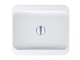 Раковина для ванної Miraggio Geneva 44,5х39,5 см Mirasoft Technology білий матовий 0001087