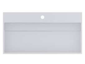 Раковина для ванної Miraggio Island 800 80х42 см Mirasoft білий матовий 0002443