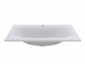 Раковина для ванної кімнати Miraggio Jessel 600 Mirasoft Technology білий матовий 0001088