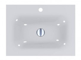 Раковина для ванной Miraggio Jessel 600 литой мрамор Miramarble белый 0000746