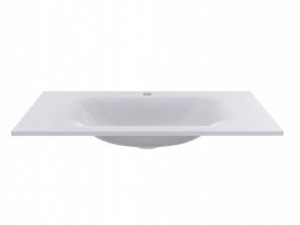 Раковина для ванной Miraggio Jessel 800 Mirasoft Technology белый матовый 0001090