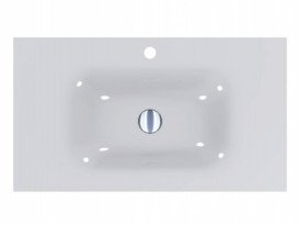 Раковина для ванной Miraggio Jessel 800 литой мрамор Miramarble белый 0000748