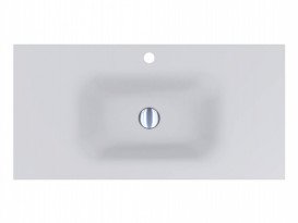 Раковина для ванной Miraggio Jessel 900 Mirasoft Technology белый матовый 0001091