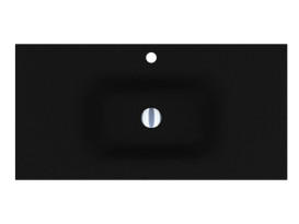 Раковина для ванної Miraggio Jessel 900 90х45 см Mirastone black shine 8813467