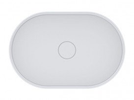 Раковина для ванной Miraggio Kira 60х40 см Mirasoft Technology белый матовый 0001051