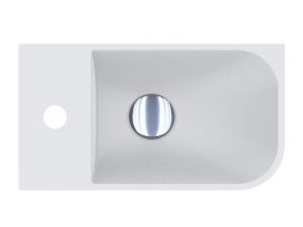 Раковина для ванної Miraggio KO R 40х22 см Mirasoft білий матовий 69125612