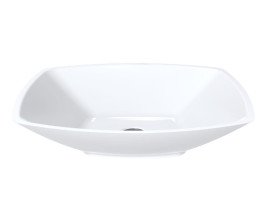 Раковина для ванної Miraggio Lex S 560C 56х40 см Miramarble білий глянсовий 0002014