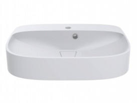 Раковина для ванной Miraggio Lifou 62,7х43,4 см Mirasoft Technology белый матовый 0001097