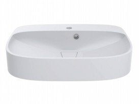 Раковина для ванної Miraggio Lifou 62,7х43,4 см Mirasoft Technology білий матовий 0001097