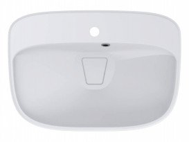 Раковина для ванної Miraggio Lifou 62,7х43,4 см Mirasoft Technology білий матовий 0001097