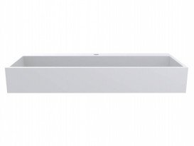 Раковина для ванної кімнати Miraggio Mares 1000 Mirasoft Technology білий матовий 0001102