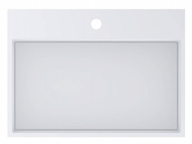 Раковина для ванной Miraggio Mares 600 Mirasoft Technology белый матовый 0001100