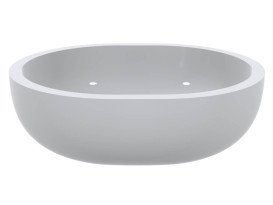 Раковина для ванної Miraggio Mark 425 42,5х36 см Miramarble білий глянсовий 0002682