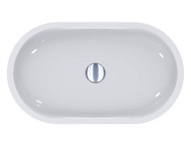 Раковина для ванной Miraggio Mark 625 62,5х36 см Miramarble белый глянцевый 0002687