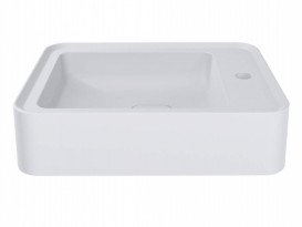 Раковина для ванної кімнати Miraggio Marrakesh 380 Mirasoft Technology білий матовий 0001103