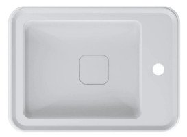 Раковина для ванної Miraggio Marrakesh L 51,9х38 см литий мармур Mirasoft Technology білий 8814259