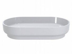 Раковина для ванной Miraggio Marta 750 литой мрамор Miramarble белый 0000728