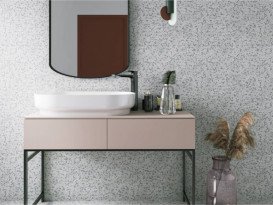 Раковина для ванной Miraggio Marta 750 литой мрамор Miramarble белый 0000728