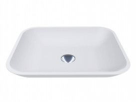 Раковина для ванної Miraggio Marteen 49,9х40,1 см Mirasoft Technology білий матовий 0001054