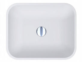Раковина для ванной Miraggio Marteen 49,9х40,1 см Mirasoft Technology белый матовый 0001054
