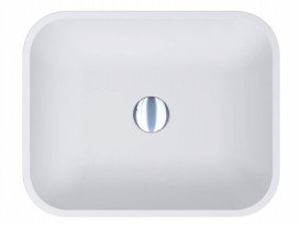 Раковина для ванної Miraggio Marteen 49,9х40,1 см Mirasoft Technology білий матовий 0001054