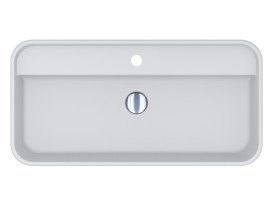 Раковина для ванної Miraggio Ocean 800 Matt 80х40 см Miramarble Matt білий матовий 8813823