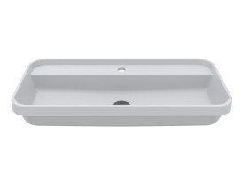 Раковина для ванної Miraggio Ocean 800 Matt 80х40 см Miramarble Matt білий матовий 8813823