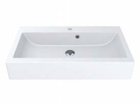 Раковина для ванної Miraggio Oskar 79,3х42,3 см Mirasoft Technology білий матовий 0001112