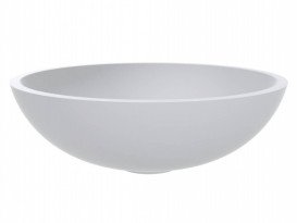 Раковина для ванной Miraggio Palermo Ø49,7 см Mirasoft Technology белый матовый 0001023