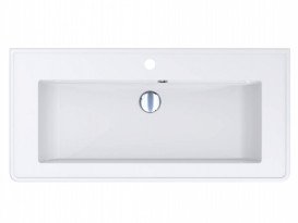 Раковина для ванної Miraggio Rostriks Tres 80х42 см Miramarble білий 0001540