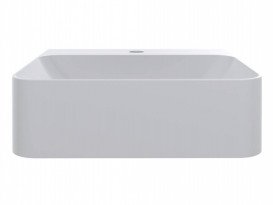 Раковина для ванної Miraggio Seed 43х39 см Mirasoft Technology білий матовий 0001116