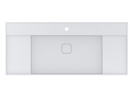 Раковина для ванной Miraggio Soul 1200 Matt 120х53 см Miramarble Matt белый матовый 8813397