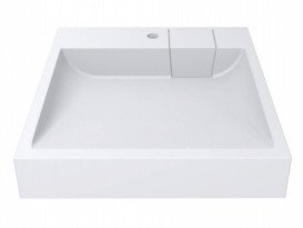 Раковина для ванної Miraggio Tallinn 60,3х59,8 см Mirasoft Technology білий матовий 0001120