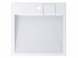 Раковина для ванної Miraggio Tallinn 60,3х59,8 см Mirasoft Technology білий матовий 0001120