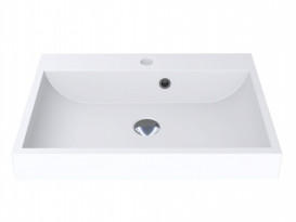 Раковина для ванной Miraggio Varna 600 Mirasoft Technology белый матовый 0001025