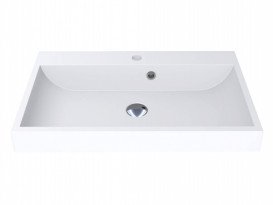 Раковина для ванної кімнати Miraggio Varna 700 Mirasoft Technology білий матовий 0001026