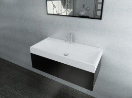 Раковина для ваної кімнати Geberit VariForm 50х40 см з отвором переливу прямокутна білий 0000260