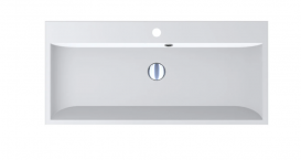 Раковина для ванної Miraggio Varna 900 врізна з отвором під змішувач білий матовий 0000261