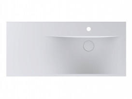 Раковина для ванної кімнати Miraggio Viola 1000 Mirasoft Technology білий матовий 0001124
