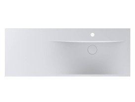 Раковина для ванной Miraggio Viola 1200 R Matt 120х46 см Miramarble Matt белый матовый 8813435