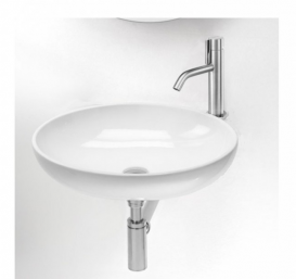 Раковина для ванної накладна AeT колекція Thin біла L241T0R0V0