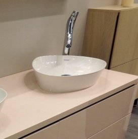 Раковина для ванной накладная Duravit коллекция Cape Cod 50х39.5х10 белая 2339500000