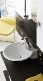 Раковина для ванної Marmorin Disa 60х52 см литий камінь білий 130 060 020 xx x