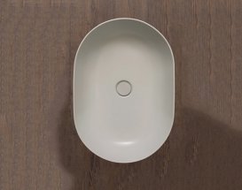 Раковина для ванної накладна Globo T-Edge 60х41 см біла B6O60BI