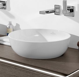 Раковина для ванної накладна Villeroy & Boch колекція Artis біла 41794301