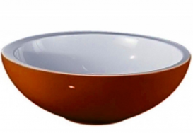 Раковина для ванной накладная AeT коллекция Spot оранжевая L450T0R0V0 214