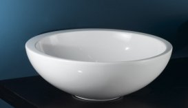 Раковина для ванної накладна AeT колекція Spot коричнева L244T0R0V0 107